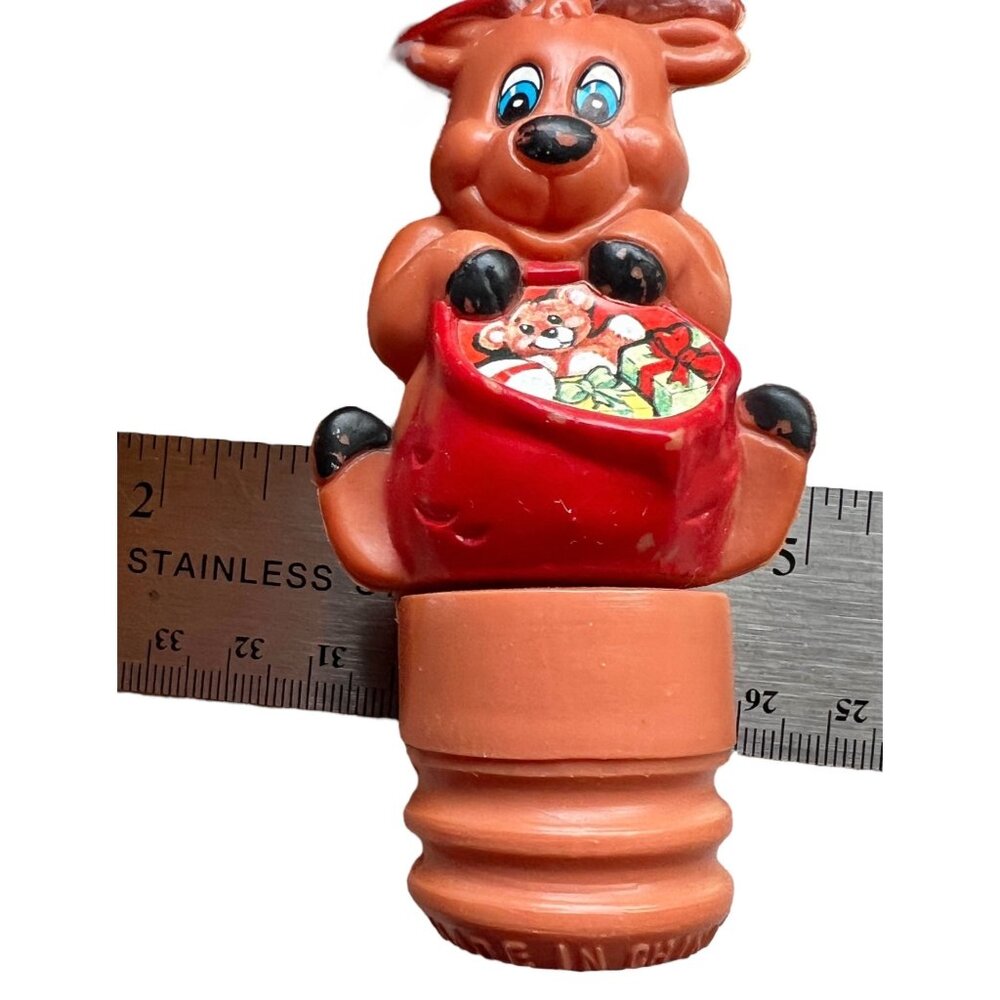 Vintage Reindeer & Santa Christmas Ornaments - Picture 6 of 15